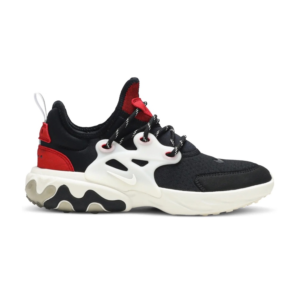Nike React Presto GS Black Phantom University Red